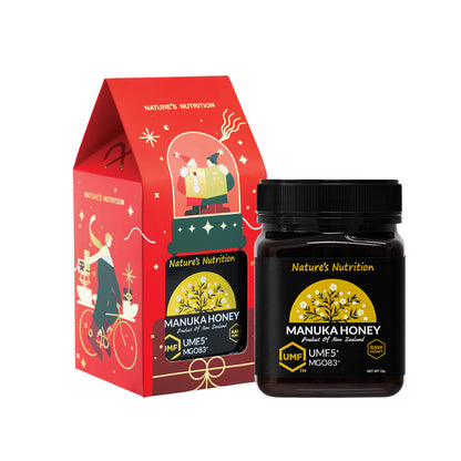 Nature's Nutrition UMF 5+ manuka honey Christmas gift box 1kg (2024 edition)