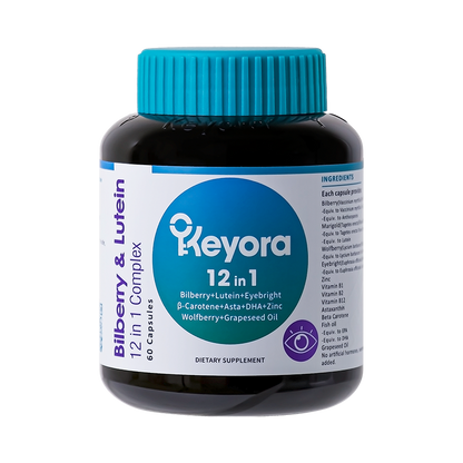 Keyora Bilberry & Lutein 12 in 1 Complex 60s