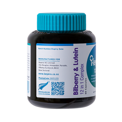 Keyora Bilberry & Lutein 12 in 1 Complex 60s