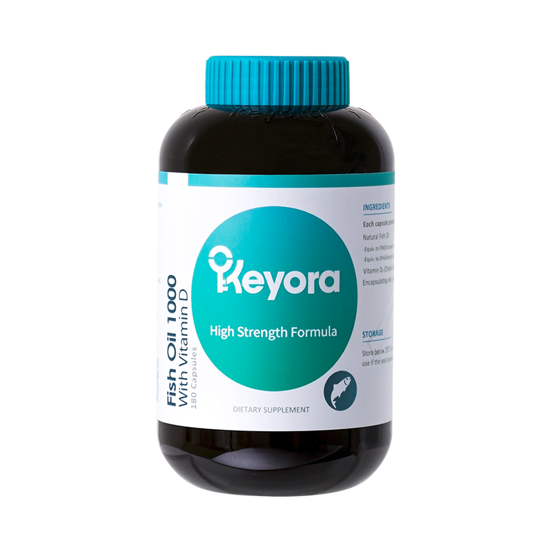 Keyora Fish oil 1000 w Vitamin D