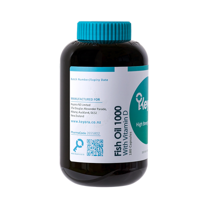 Keyora Fish oil 1000 w Vitamin D