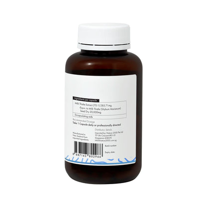 Nutrisynce Milk Thistle 20,000 Supplement 60s – Liver Health Support