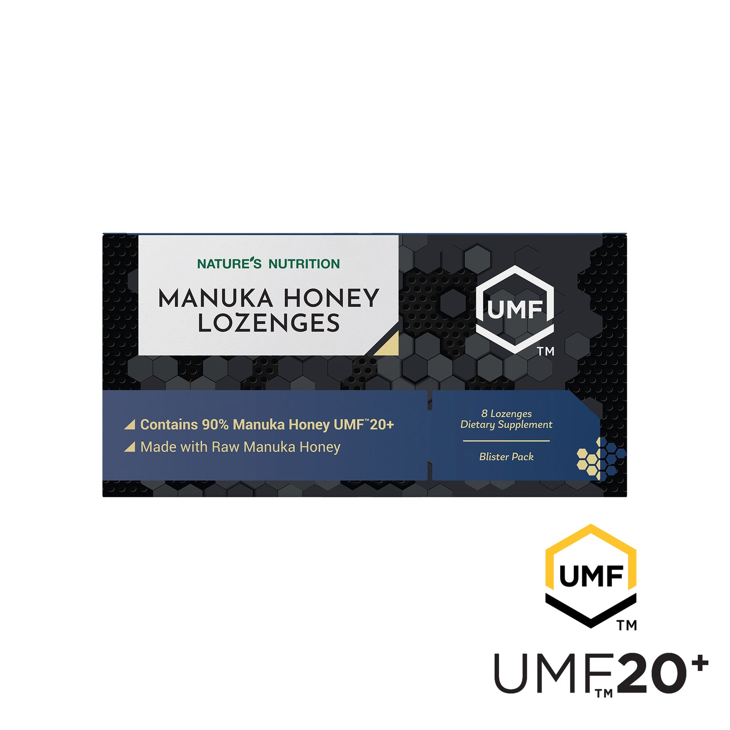 Manuka Honey Lozenges Blister Packs UMF 10+/UMF 20+(Made with 90% Manuka Honey)