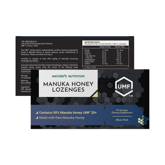 Manuka Honey Lozenges Blister Packs UMF 10+/UMF 20+(Made with 90% Manuka Honey)