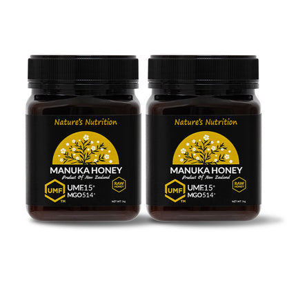 Nature’s Nutrition Manuka Honey UMF 15+