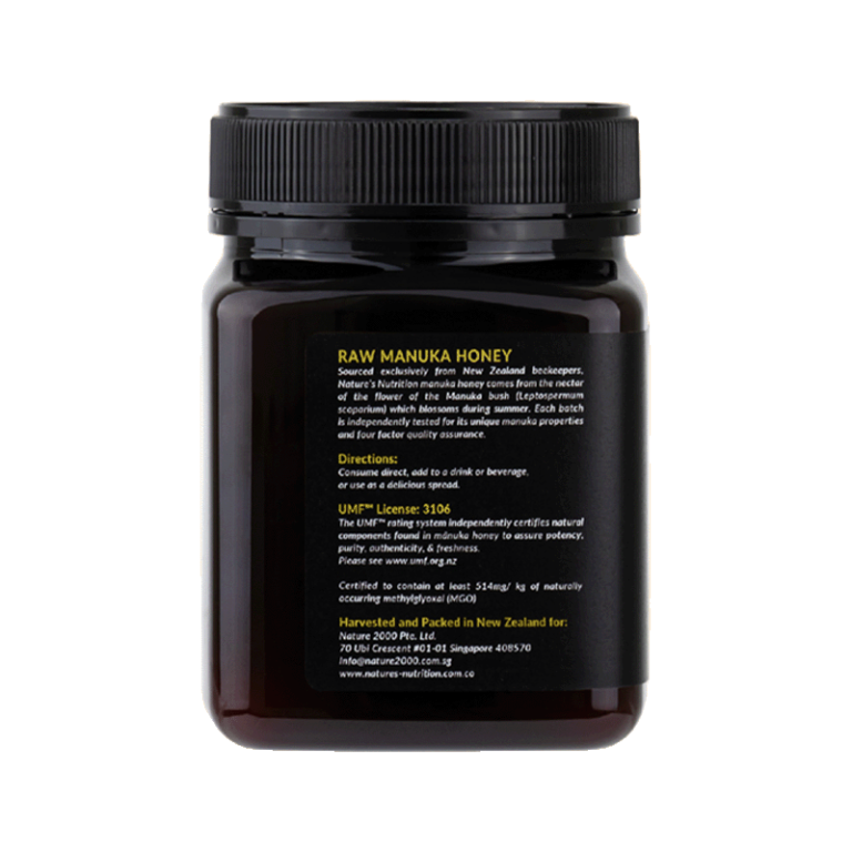 Nature’s Nutrition Manuka Honey UMF 15+