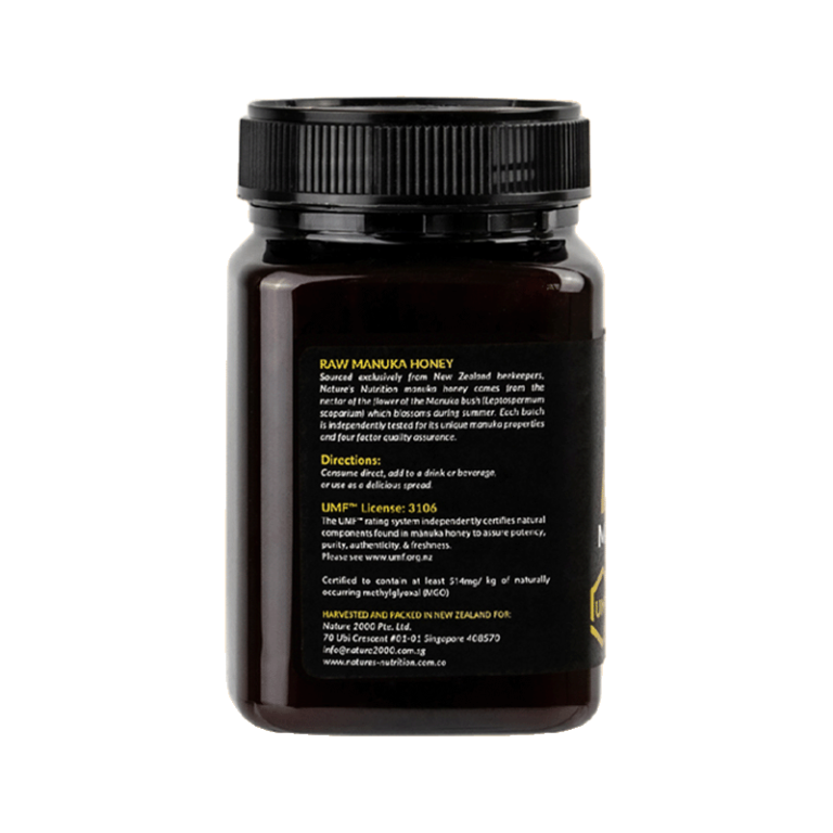 Nature’s Nutrition Manuka Honey UMF 15+