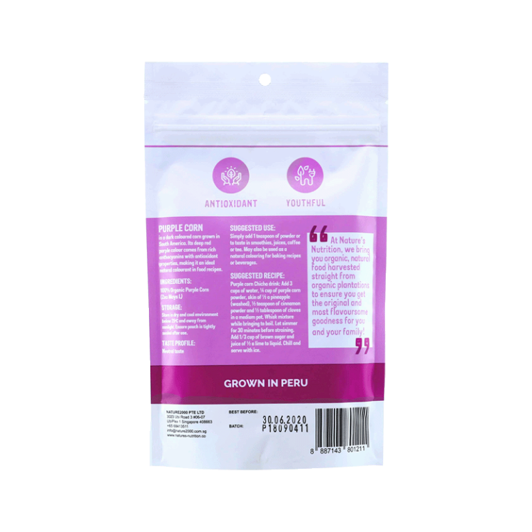 Nature’s Nutrition Purple Corn Powder