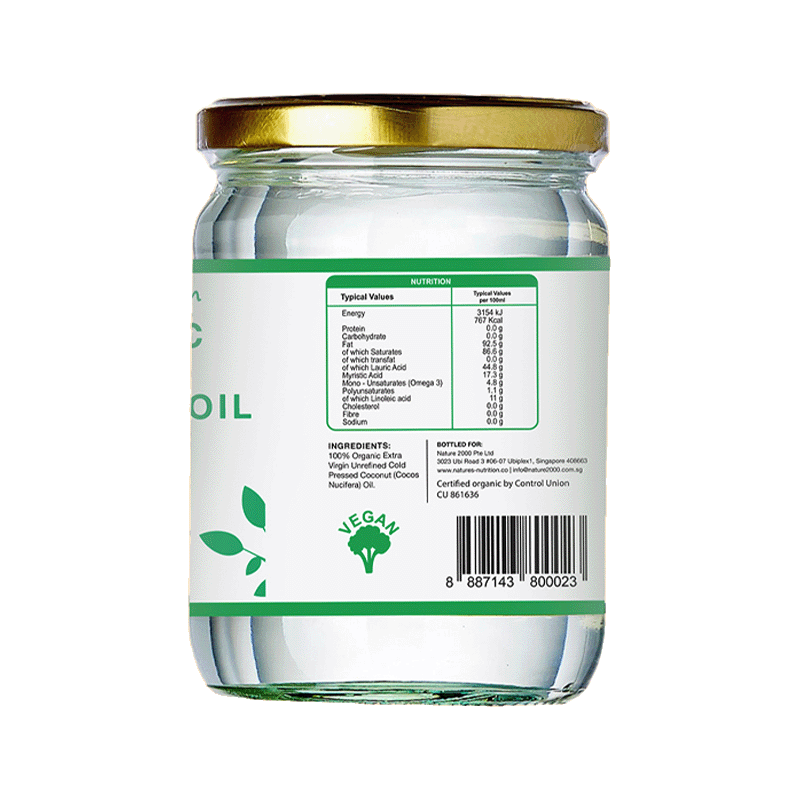 Nature’s Nutrition Virgin Coconut Oil