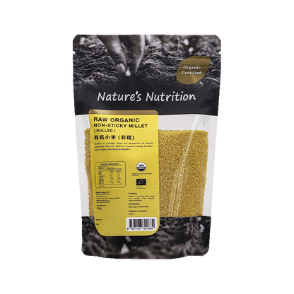 Nature’s Nutrition Organic Non Sticky Millet 500g