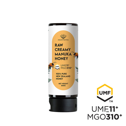 Nature's Nutrition UMF 11+ 500g Squeeze Jar Manuka Honey