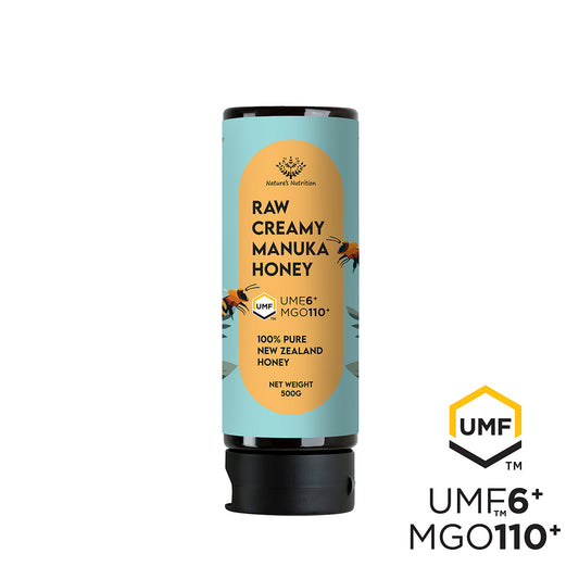 Nature's Nutrition UMF 6+ 500g Squeeze Jar Manuka Honey