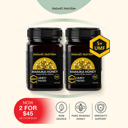 Nature’s Nutrition Manuka Honey UMF 5+