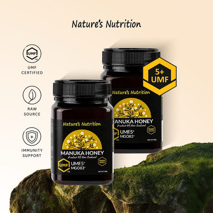 Nature’s Nutrition Manuka Honey UMF 5+