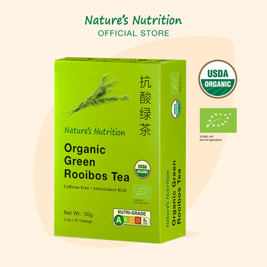 Nature’s Nutrition Organic SOD Green Rooibos Tea 20s