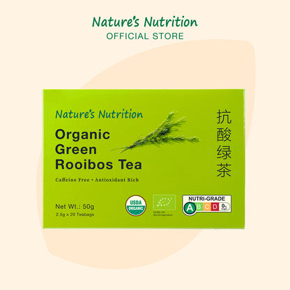 Nature’s Nutrition Organic SOD Green Rooibos Tea 20s