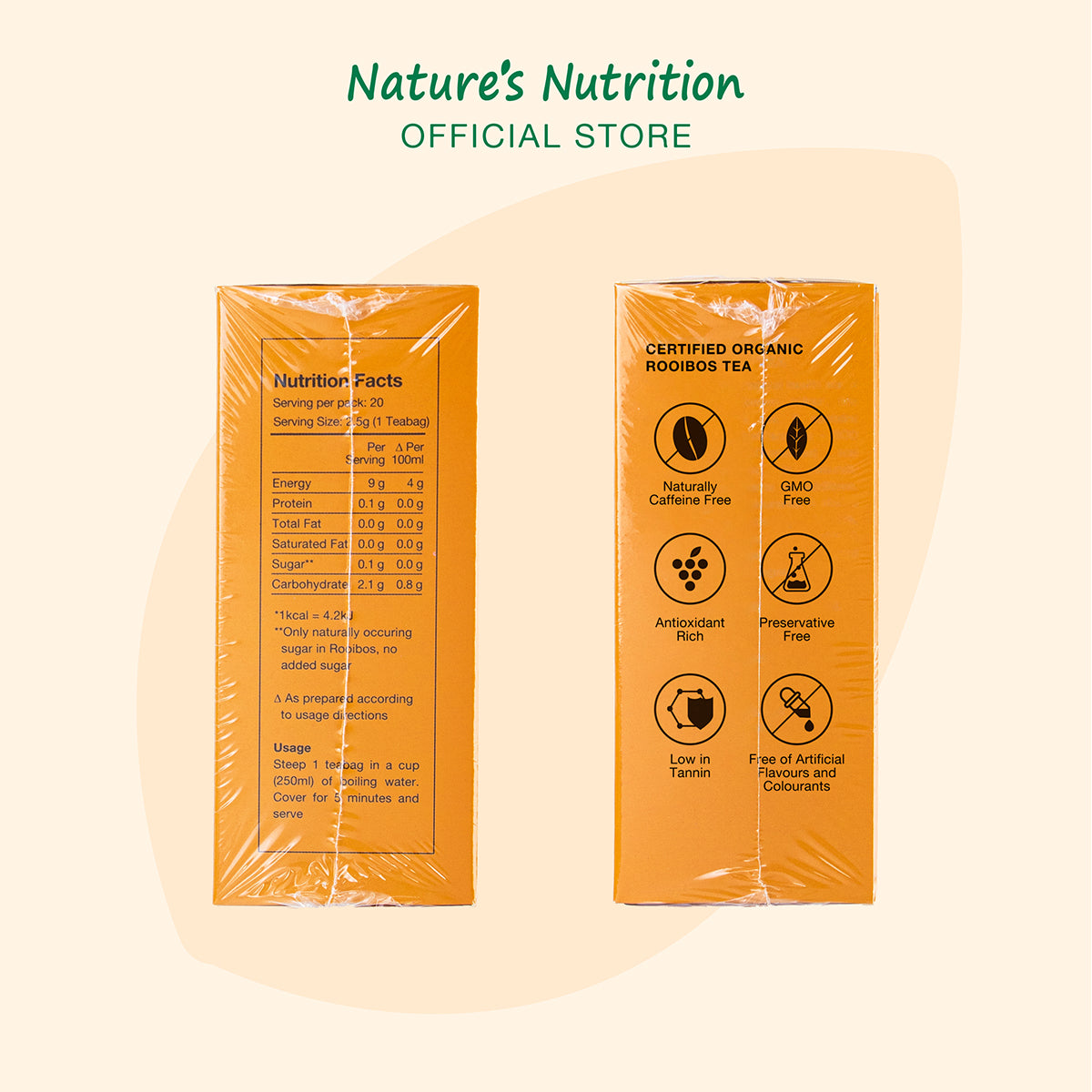 Nature’s Nutrition SOD Rooibos Tea 20s/100s