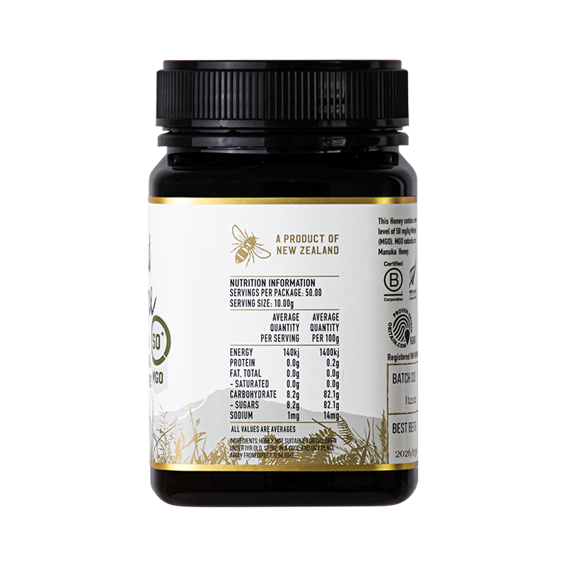 Sweet Nature Manuka Honey MGO 50+