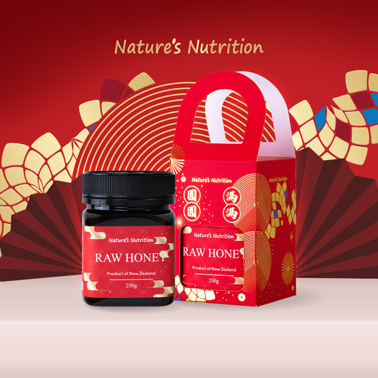 CNY gift box - Nature's Nutrition raw honey 250g x 6