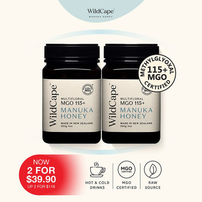 Wildcape Manuka Honey MGO 115+