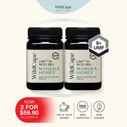 Wildcape Manuka Honey UMF 8+