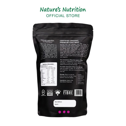 Nature’s Nutrition Organic Chia Seed