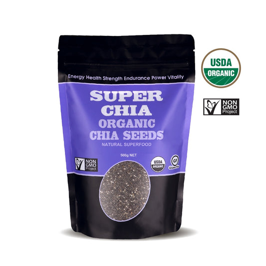 Superchia Organic Chia Seed 500g