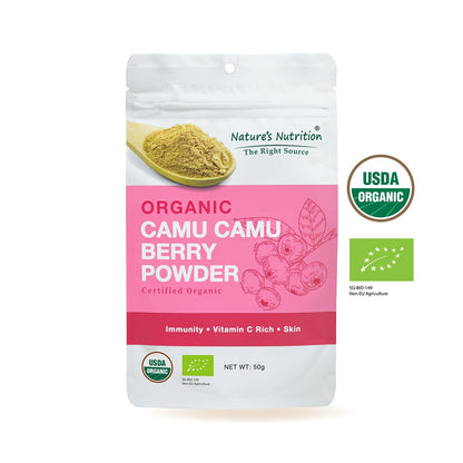 Nature’s Nutrition Organic Camu Camu Berry Powder