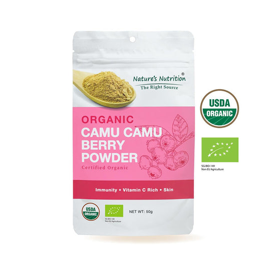 Nature’s Nutrition Organic Camu Camu Berry Powder