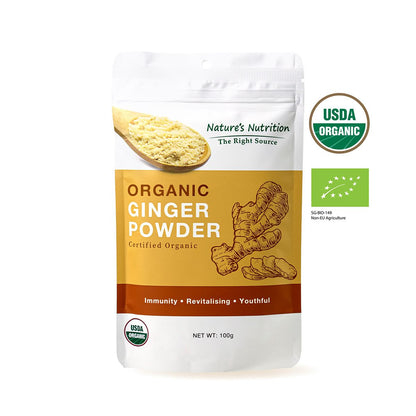 Nature’s Nutrition Organic Ginger Powder