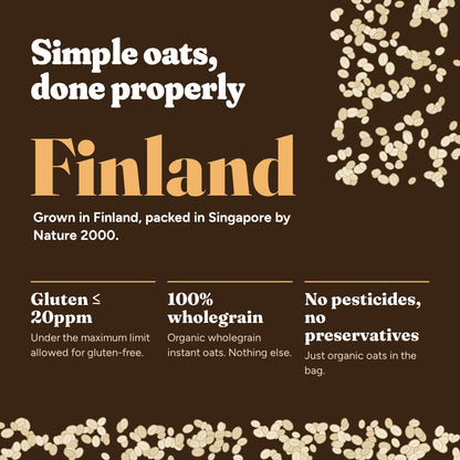 SuperFarm Organic Instant Oats 750gx2