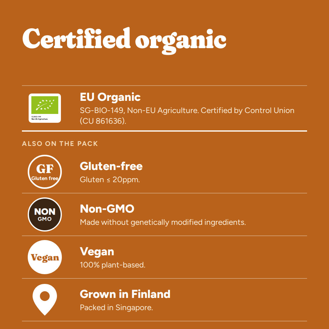 SuperFarm Organic Instant Oats 750gx2