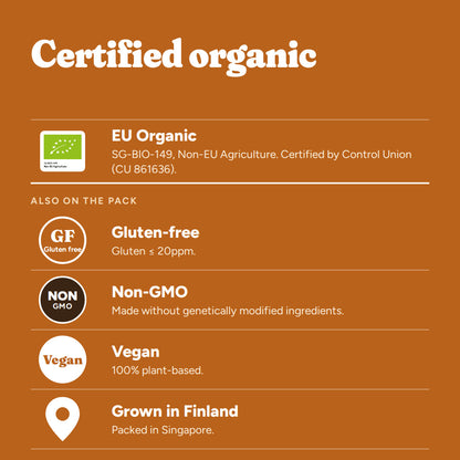 SuperFarm Organic Instant Oats 750gx2