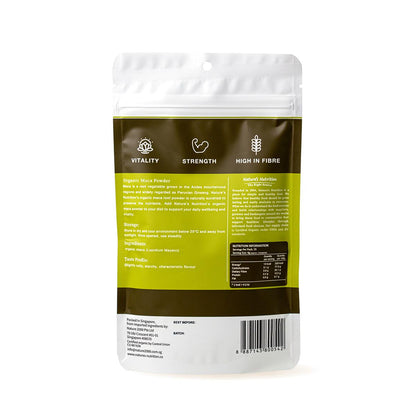 Nature’s Nutrition Organic Maca Powder