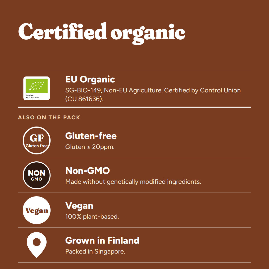 SuperFarm Organic Rolled Oats 750gx2