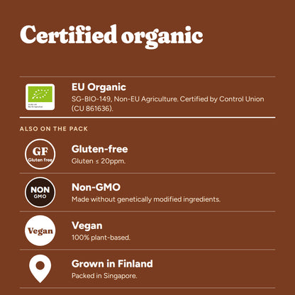 SuperFarm Organic Rolled Oats 750gx2