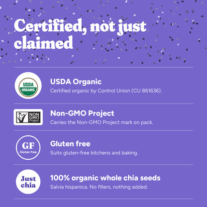 Superchia Organic Chia Seed 500g