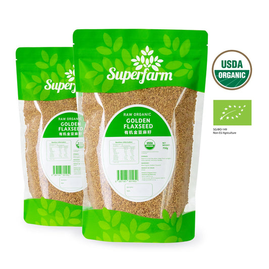 Superfarm Organic Flaxseed 750gx2